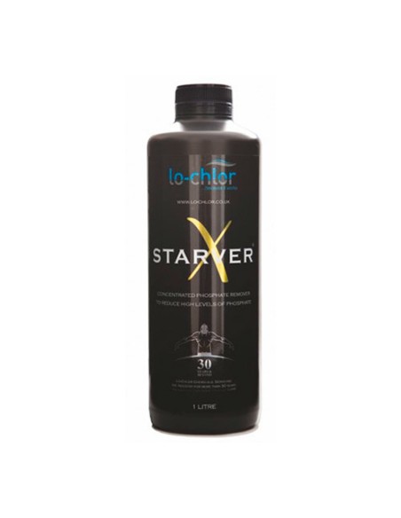 Eliminador fosfatos agua piscinas LO-CHLOR Starver X 1lt E133 (Aqa)