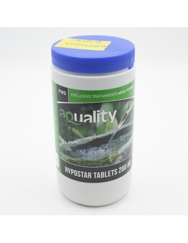 Hipoclorito calcico APLICLOR Aquality T-200gr agua potable HI701