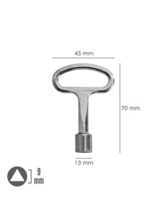 Llave apertura puerta armario contador WOLFPACK cierre... 2