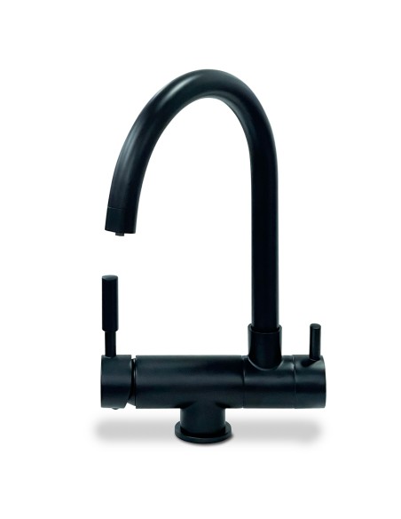 Grifo cocina 3 vias HW abatible Black      OI-0207-187