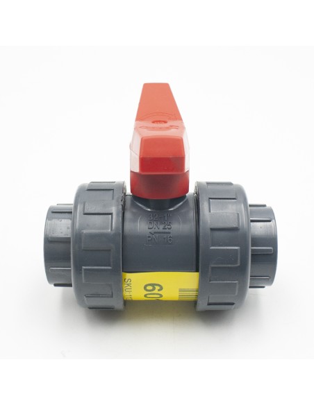 Valvula bola PVC-U rosca H-H   1"      PN10 CH Export 1120032 (presion)