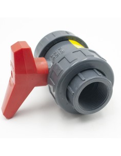 Valvula bola PVC-U rosca H-H   1"      PN10 CH Export...