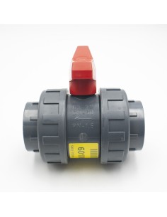 Valvula bola PVC-U rosca H-H  2"        PN10 CH Export... 2