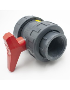 Valvula bola PVC-U rosca H-H  2"        PN10 CH Export...