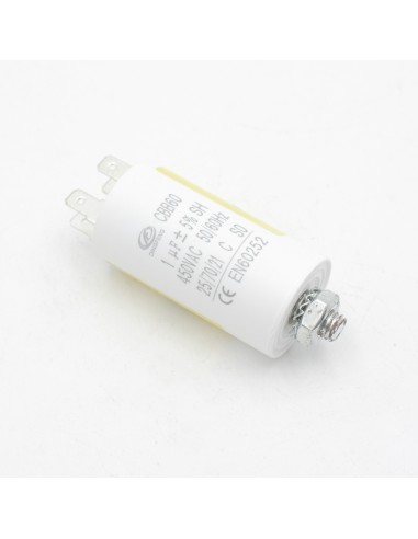 Condensador arranque motor   1mf    450v...