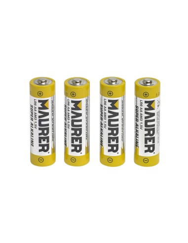 Pila AA 1.5v LR06 MAURER kit 4 pilas 19040115