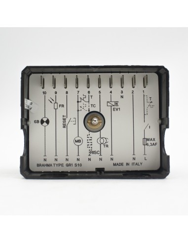 Centralita quemador gasoleo BRAHMA GR1 TV 10s...
