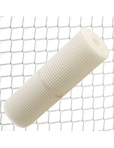 Tela Cuadrada Plastico 2,0 cm. x 1 Metros Blanca Rollo 25...