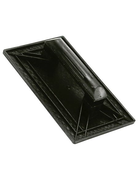 Talocha Plástico   34x22 Cm Mango Redondo Negra Nº 2