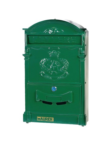 Buzón Maurer Jardín Aluminio Fundido Verde 41 x...