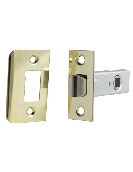 Picaporte Wolfpack  Canto Cuadrado 35 mm. Hierro Latonado