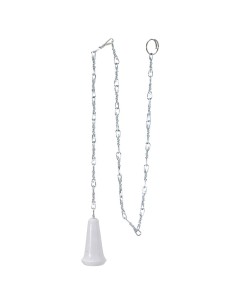 Cadena Cisterna Alta Aluminio Con Pomo Plástico.