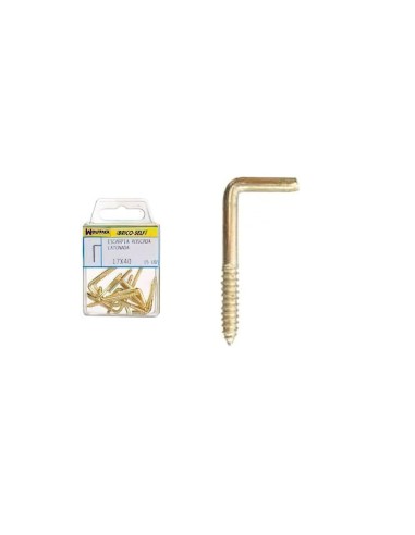 Alcayatas Rosca Latonada 18x50 mm. Brico Self...