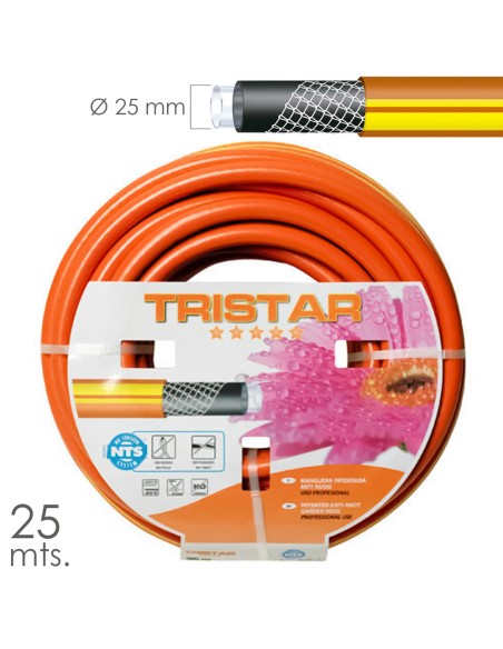 Manguera Tricotado No Torsion 25 mm. - 1" Rollo 25 Metros