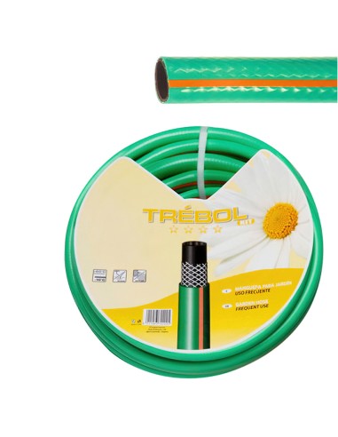 Manguera Verde Trebol Trenzado 19 mm. 3/4"...