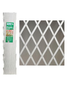 Celosia Pvc Blanca Extensible 4x1 metros.