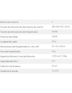Limpiafondos electrico ZODIAC RC4400 WR000021 (Descatalogad) 2