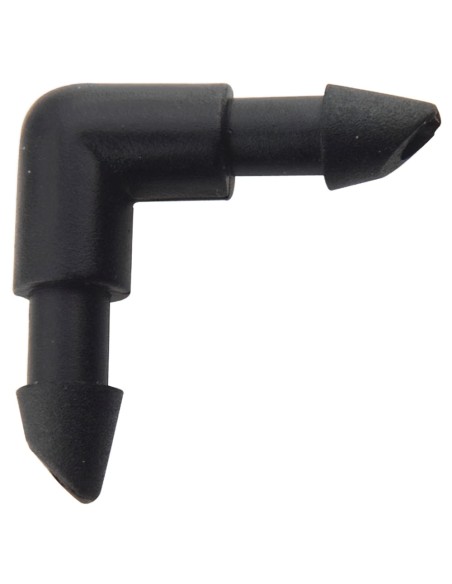 Goteo Codo Para Tubo 1/4" (Blister  5 Piezas)