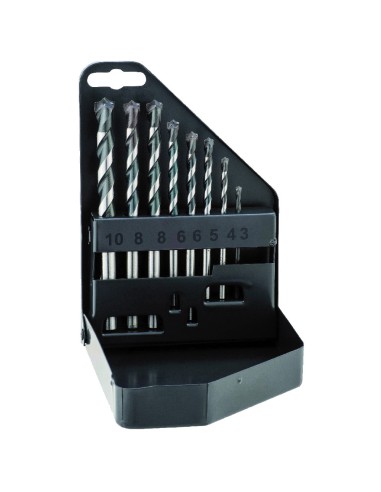 Estuche Brocas Alpen Widia Profesional Beton 8...