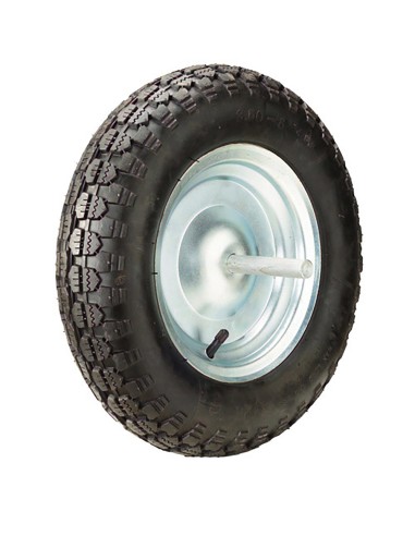 Rueda carretilla obra WOLFPACK neumatica llanta...