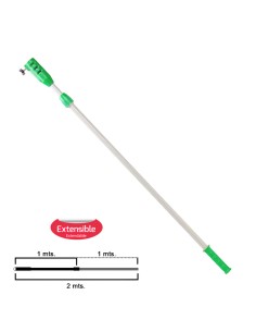 Mango Para Rodillo Extensible Metalico  2 Metros