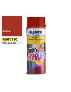 Spray Pintura Rojo Oscuro Carmin 400 ml.