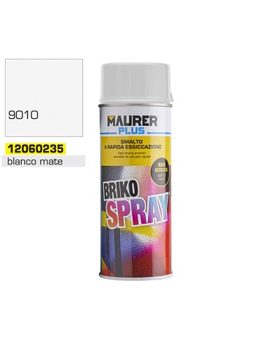 Spray Pintura Blanco Mate 400 ml.