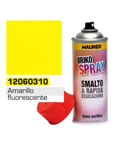 Spray Pintura Amarillo Fluorescente 400 ml.