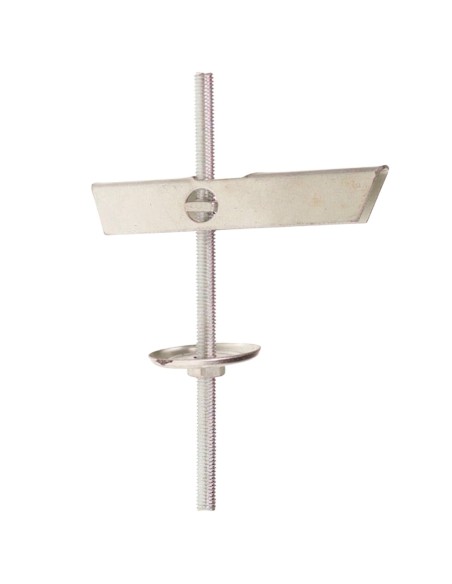 Taco Vuelco Metal Tornillo       M 4 (Caja de 50 piezas)