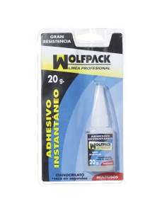 Pegamento Ciano Acrilato Wolfpack 20 Gramos