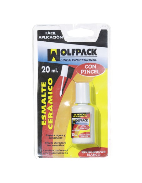 Esmalte restaurador WOLFPACK blanco 14010550