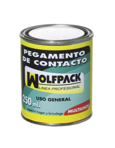 Pegamento Contacto Wolfpack   250 ml.