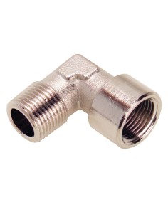 Codo Macho-hembra 1/4 (Blister 2 Piezas)