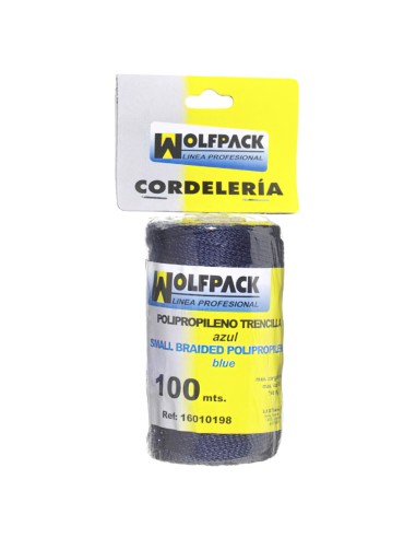 Cuerda Trencilla Polipropileno Azul (Bobina 100...