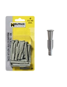 Taco Multiaccion MU  8x50 mm. (20 Piezas)