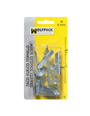 Taco Vuelco Tornillo M 6     (2 Piezas)