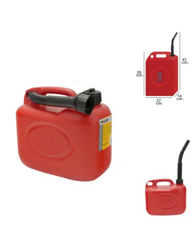 Bidon Gasolina    5 Litros Homologado