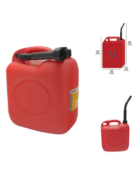 Bidon Gasolina  10 Litros Homologado