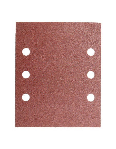 Lija Recambio Con Velcro 114x140 mm. Con Agujeros Grano  120 (10 Piezas)