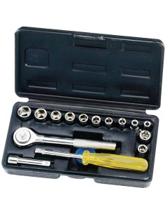 Juego Llaves Vaso  16 Piezas 1/4