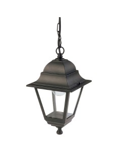 Farol Jardín Suspendido Negro