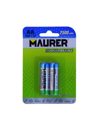 Pila Maurer Recargable HR-6 / AA (Blister 2...