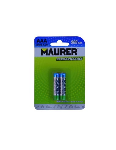 Pila Maurer Recargable HR-3 / AAA (Blister 2...