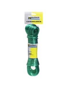 Cuerda Plastificada Cable Acero Ø 3,5 mm. (Madeja 20 m.)