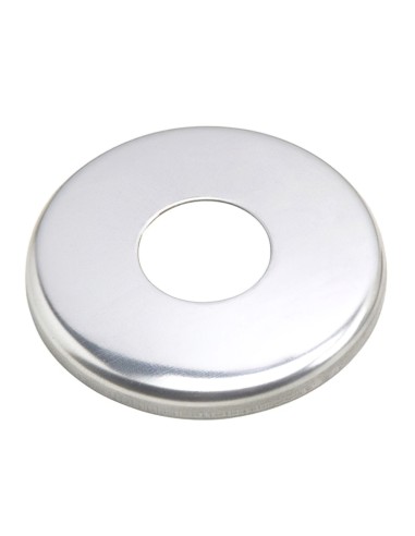 Embellecedor Escudo Abombado Acero 1/2"