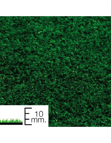 Cesped Artificial 10 mm. Superficies Pequeñas Rollo 1x10 Metros