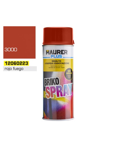 Spray Pintura Rojo Fuego 400 ml.