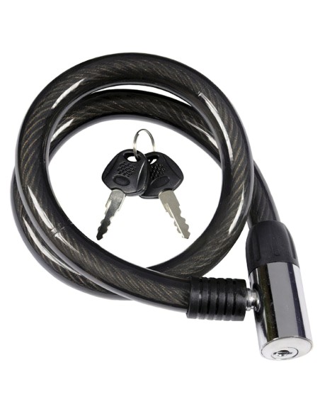 Cable Bicicleta Con Llave 18 mm. x 80 cm. Reforzado