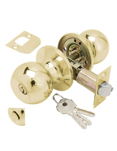 Pomo Puerta Wolfpack Con Llave Con Condena...