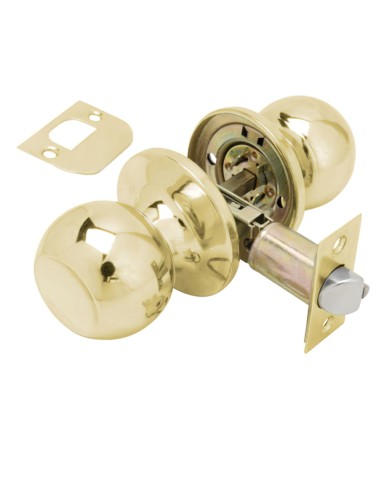 Pomo Puerta Wolfpack Sencillo Latonado Para...